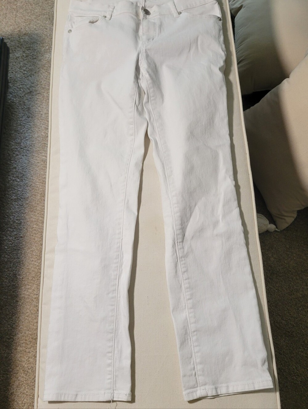 Ann Taylor LOFT White Denim Pants